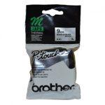 Brother Metallic Label Tape 9mm Black on Silver M-921